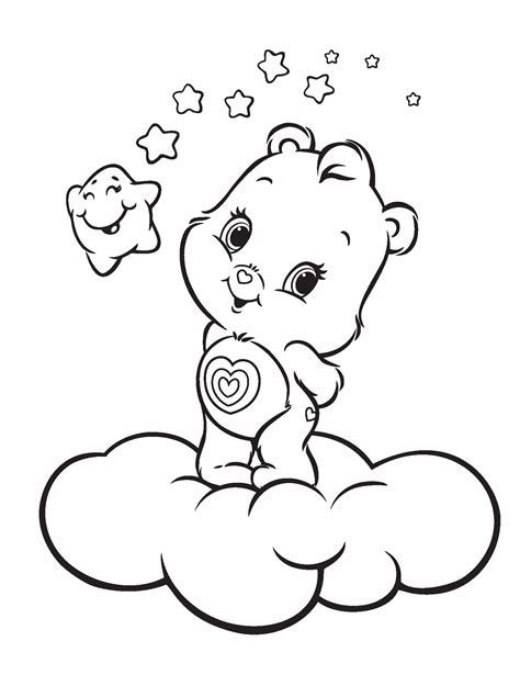Care Bear Printable Coloring Pages